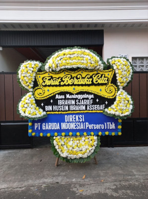 Papan Bunga Duka di Tegal Sari I