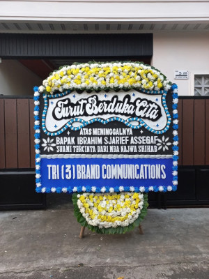 Papan Bunga Duka di Tegal Sari I